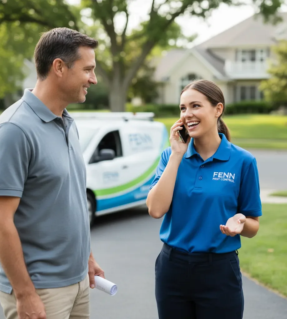 Fenn Pest Control customer support in Guilford